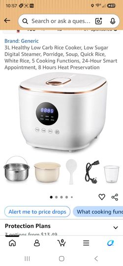 Smart 3L Digital Rice Cooker Brand New (Price Is Firm)