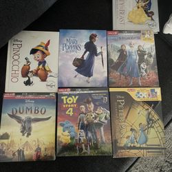 Disney dvd with book