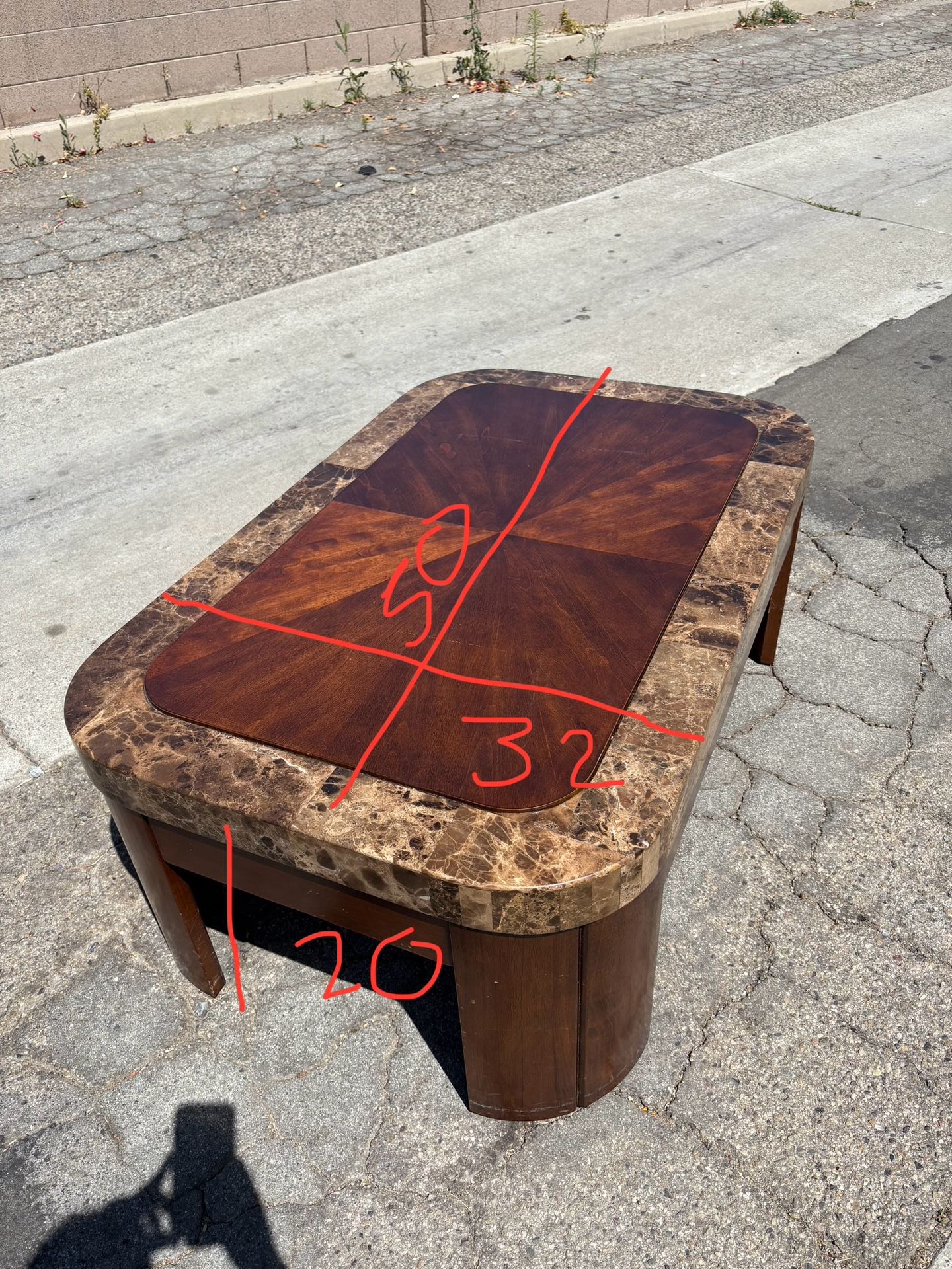 Wood Coffee Table 