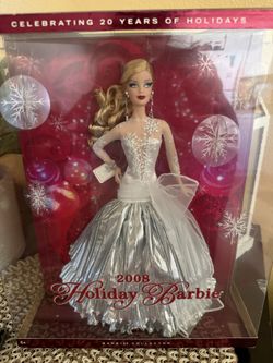 2008 Holiday Barbie NIB