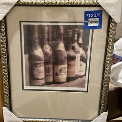 Wine picture art from Aaron brothers 20x24