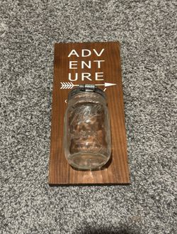 Adventure Fund Travel Savings Jar Piggy Bank