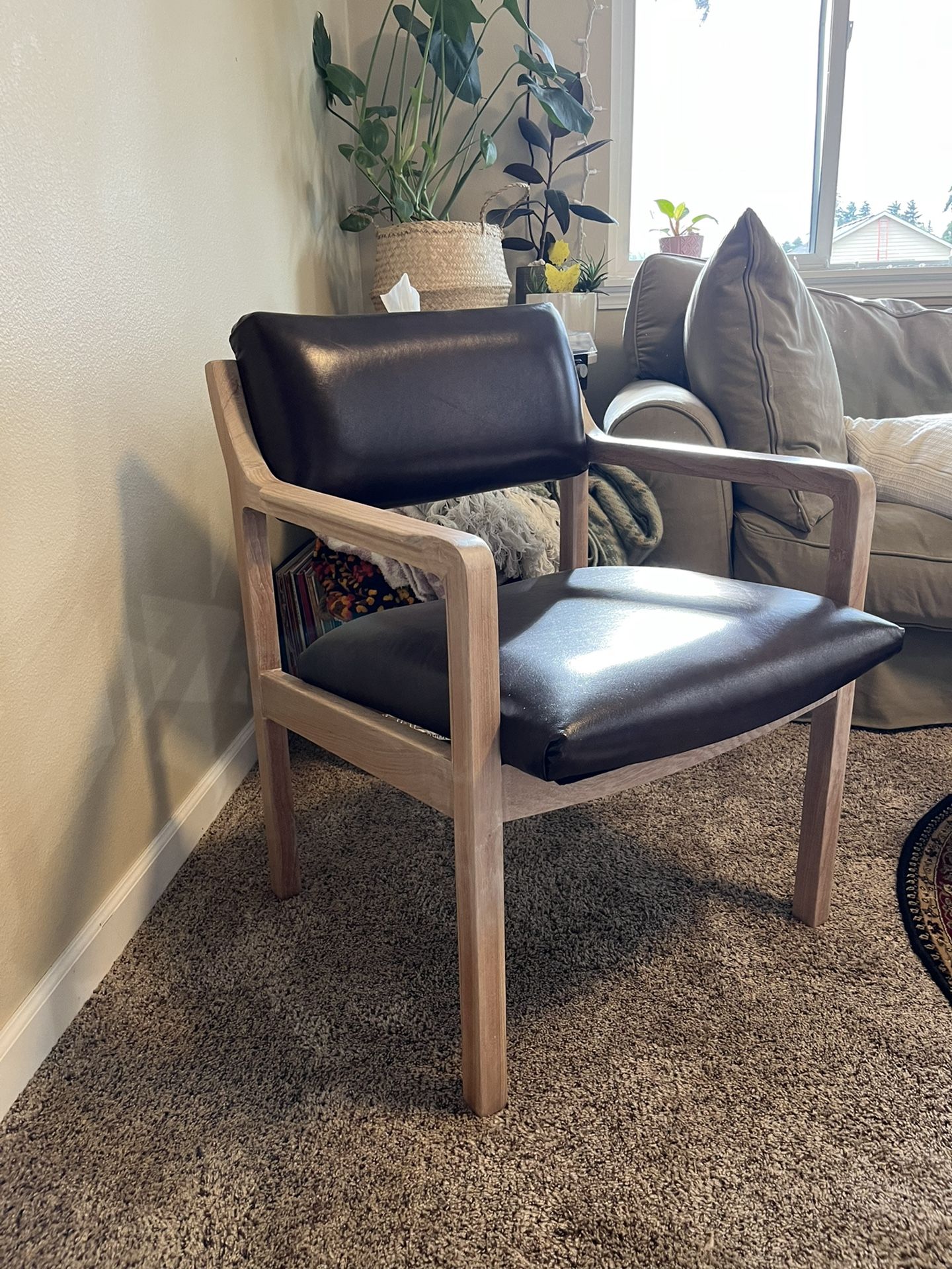 Cushioned Arm Chair