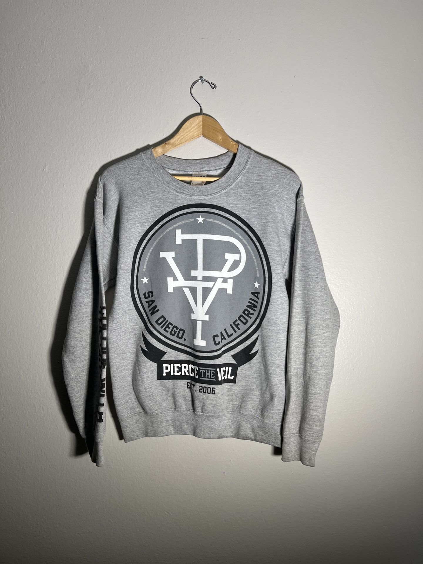 Pierce The Veil - Collide With The Sky Size Small Crew Neck 2012 Sweater Rare