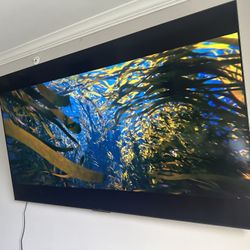 TCL 75inch QLED TV W/Full Motion Mount 