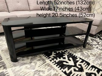 Tv Stand Glass And Metal