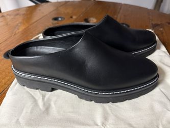 Jenni Kayne Leather Lug Mules