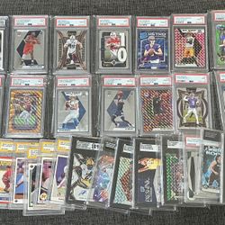 Sports Cards Lot - Singles, Slabs, Autos, SP, SSP, Patches, Rookies, Etc.