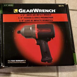 Gearwrench 3/4” Impact Wrench