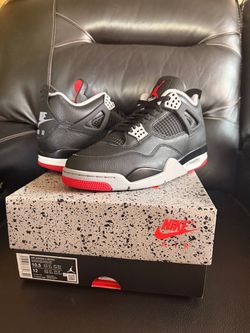 Air Jordan 4 Retro Bred Size 10.5