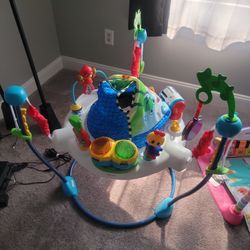 Baby Einstein Neighborhood Symphony Activity Jumper Infant Entertainer with Lights and Melodies