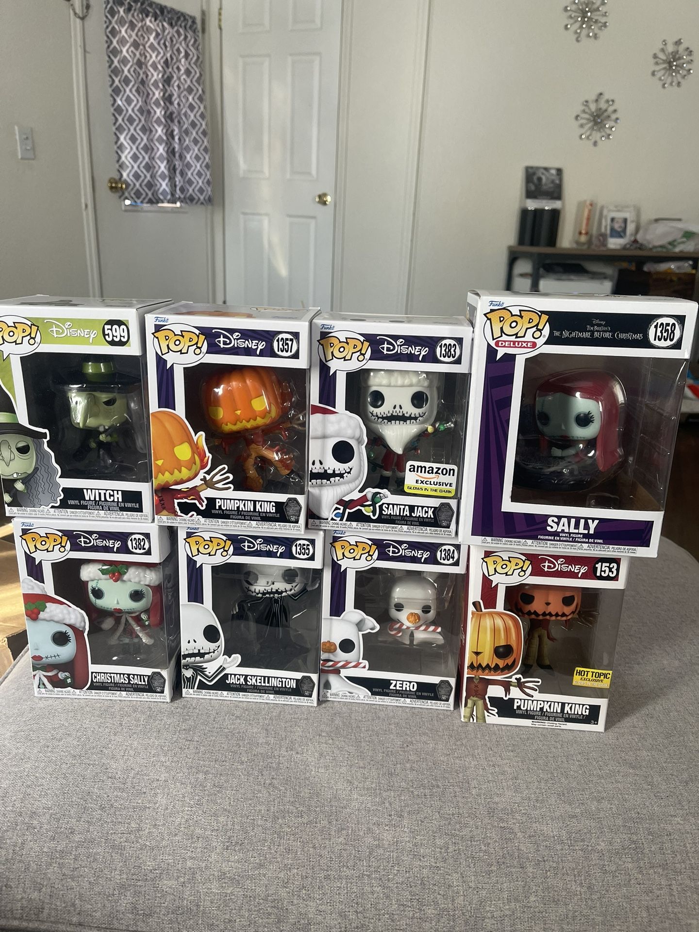 Nightmare Before Christmas Funko Pop Lot