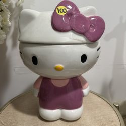 Hello Kitty Ceramic Jar ( Pink)