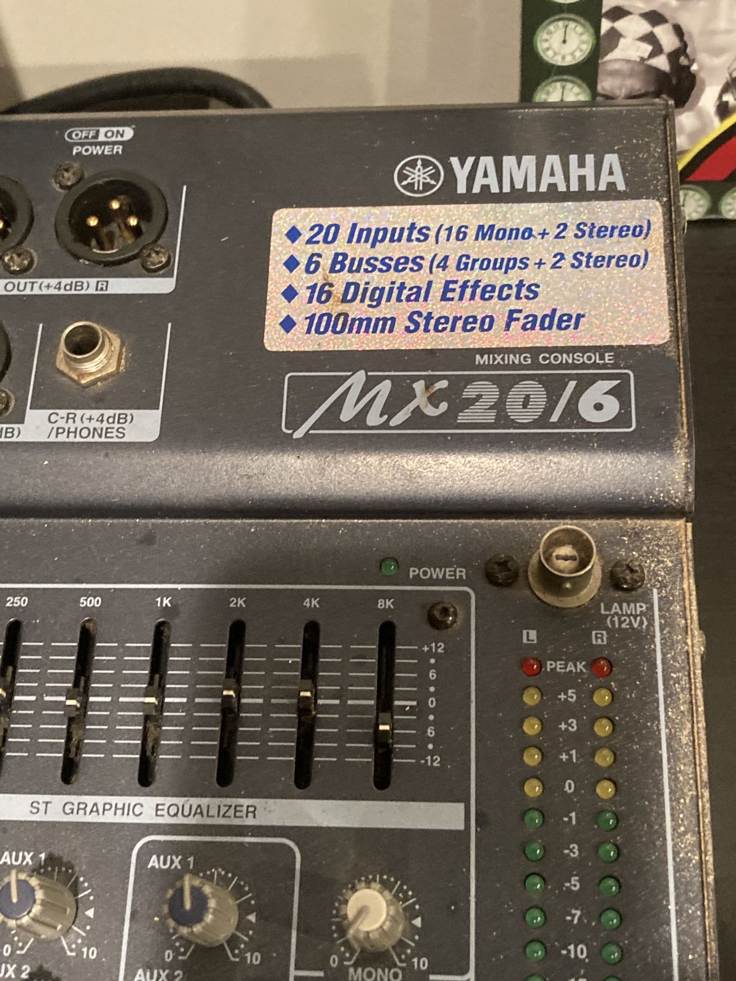 Yamaha MX 20/6 Mixer