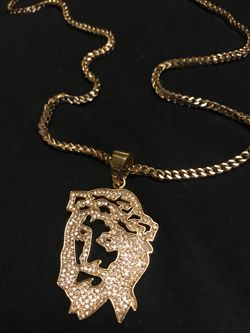 Gold Jesus Chain