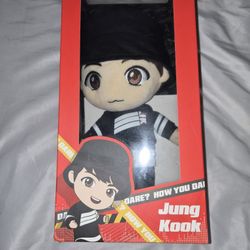 BTS TinyTAN MIC Drop Jung Kook plush doll