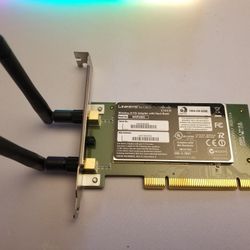 Cisco Linksys WMP600N PCI wireless card