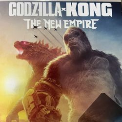 Godzilla X Kong 4k Blueray