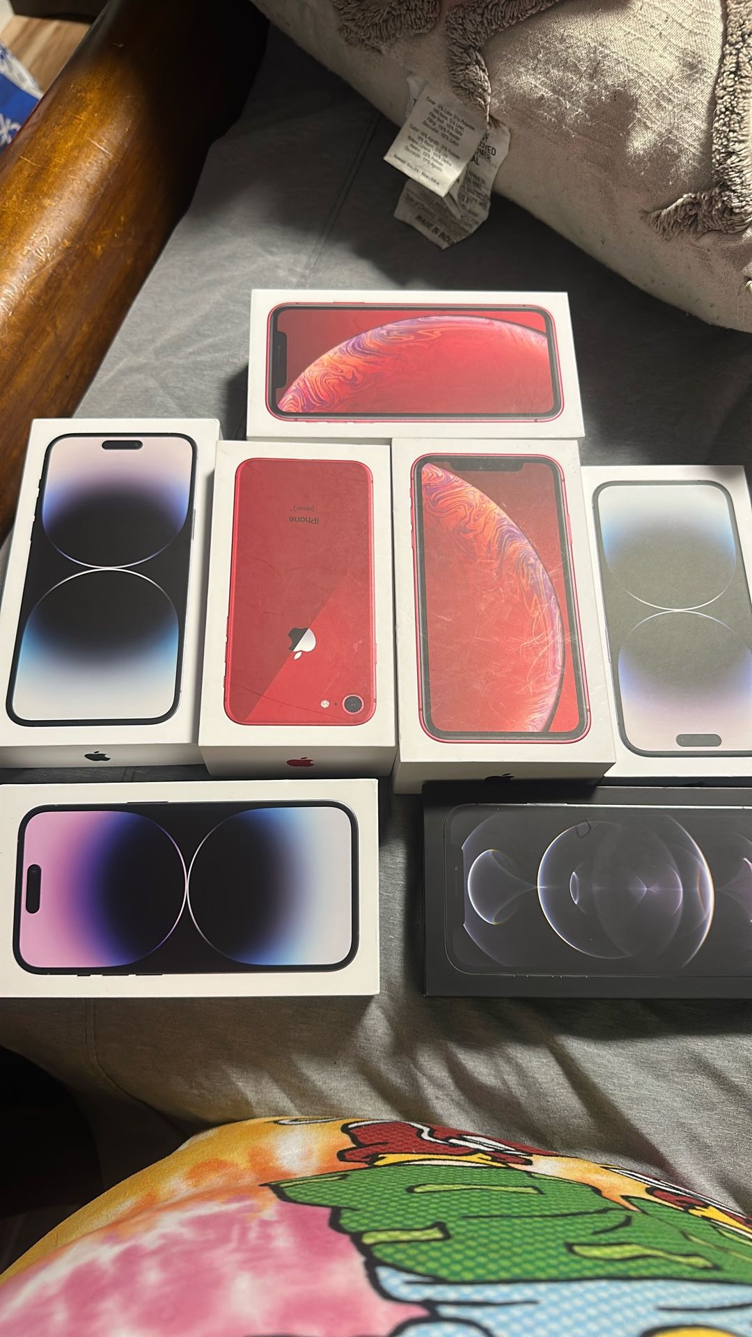 iPhone Empty Boxes