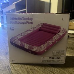 Inflatable Tanning Pool Lounge Float