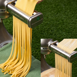 InnoMoon Stainless Steel Pasta Cutter Set | For KitchenAid Stand Mixers | Fettuccine & Spaghetti New