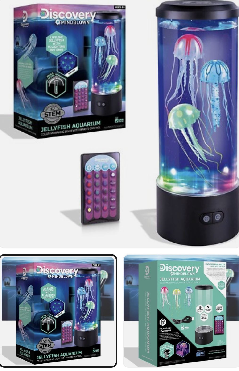 Discovery #Mindblown Jellyfish Aquarium - New