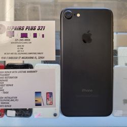 GSM Unlocked Black iPhone 7 128gb