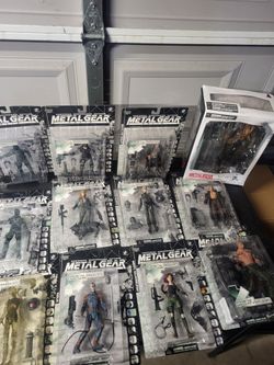 Metal Gear Solid lot x 12 figures