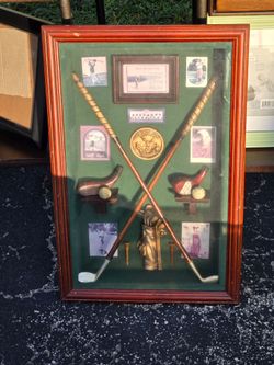 Golf shadowbox