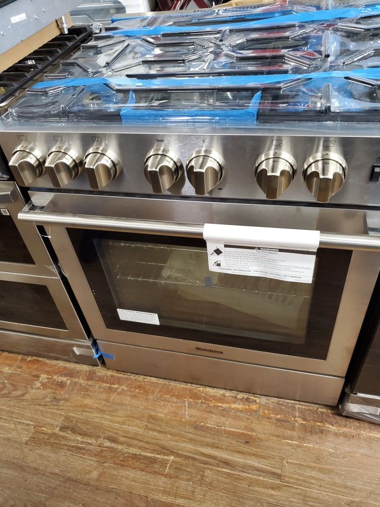 Bloombergh Stove Convention 30 Inches 5 Burner Warranty Stainless