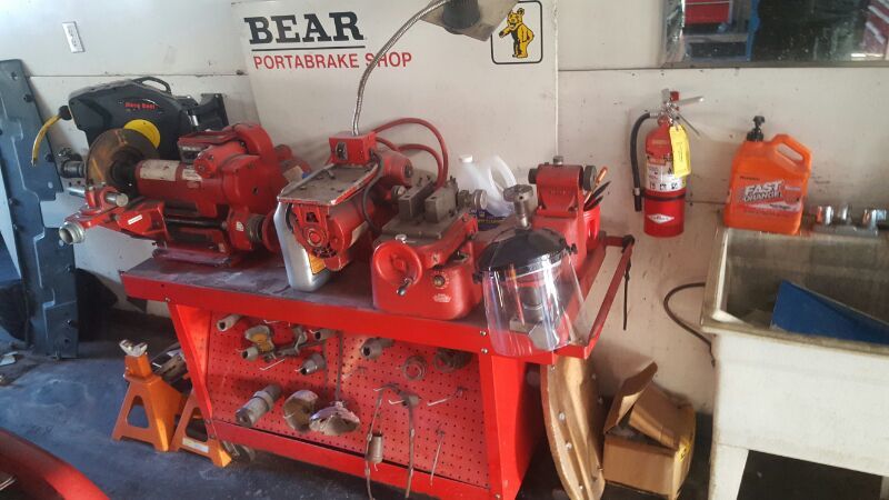Portabrake Shop Brake Drum Lathe & Disk Brake Rotor Lathe (