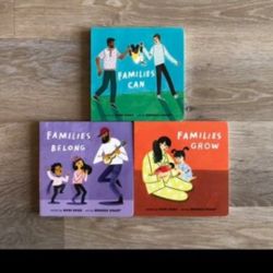 3 NEW Kids Children Family Belong Grow Can Board Storybook Story Books