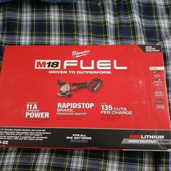 Millwaukee M18 Fuel Grinder Set New Never Used
