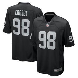 #98 Crosby Jersey Black Large & XL