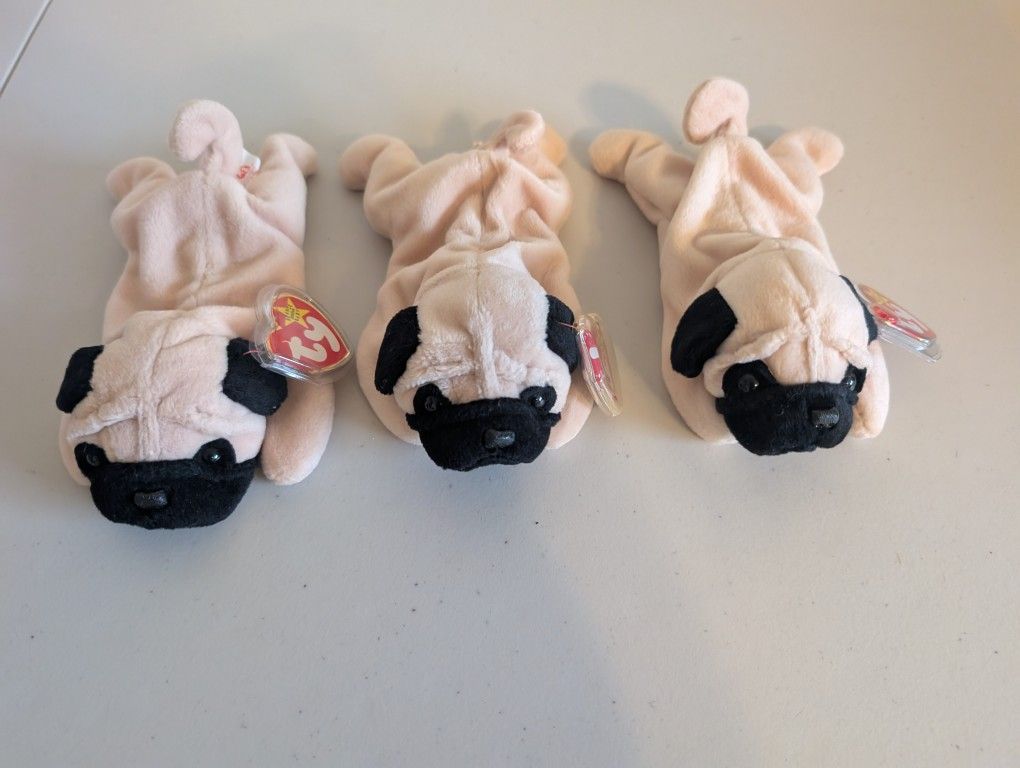 Ty Beanie Babies - Pugsly