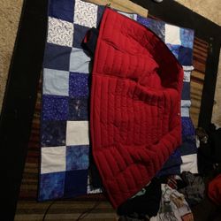 XL Nautica Men's Quilted Reversible Coat