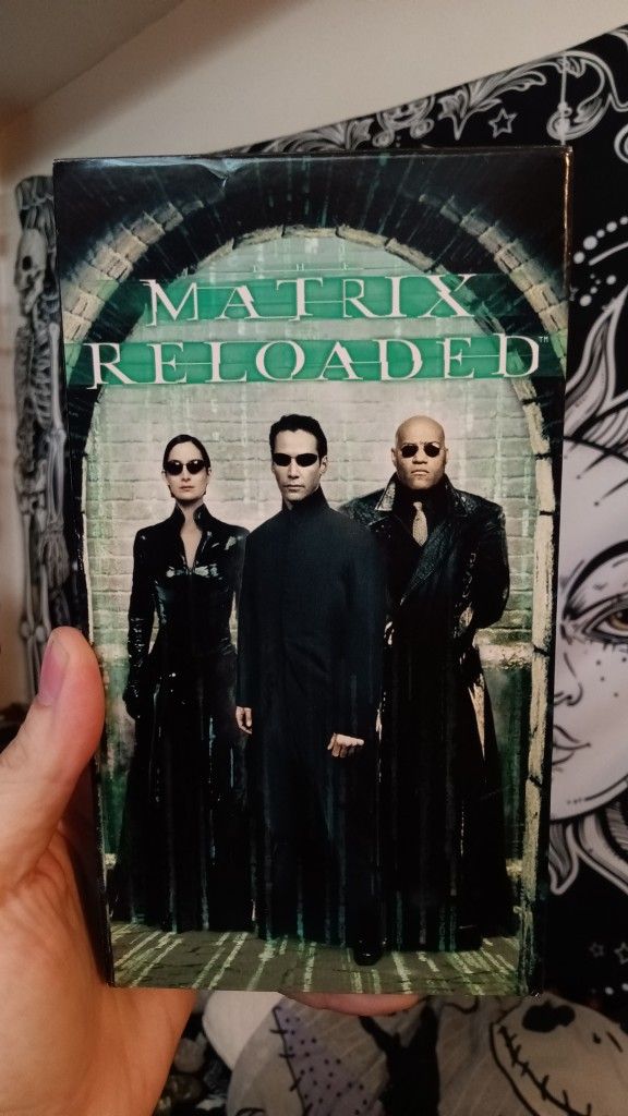 The Matrix Reloaded VHS