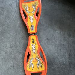 ORANGE COLOR CASTER BOARD