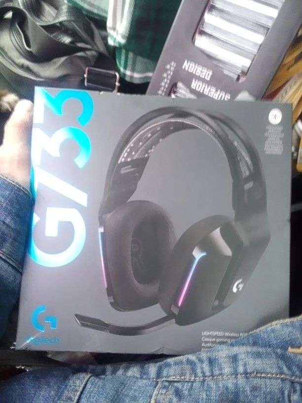 Brand New In The Box Never Been Opened G733 Light Speed Wireless Technology Gaming Headset