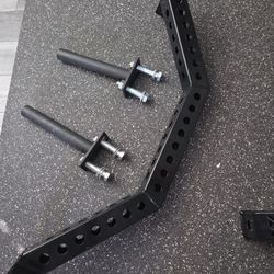 REP PR5000 RBS  w/ 2 Weight Plate Horns &  Hardware. READ BELOW 