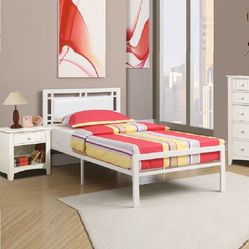 Bed Frame : Twin Size Metal Bed Frame 