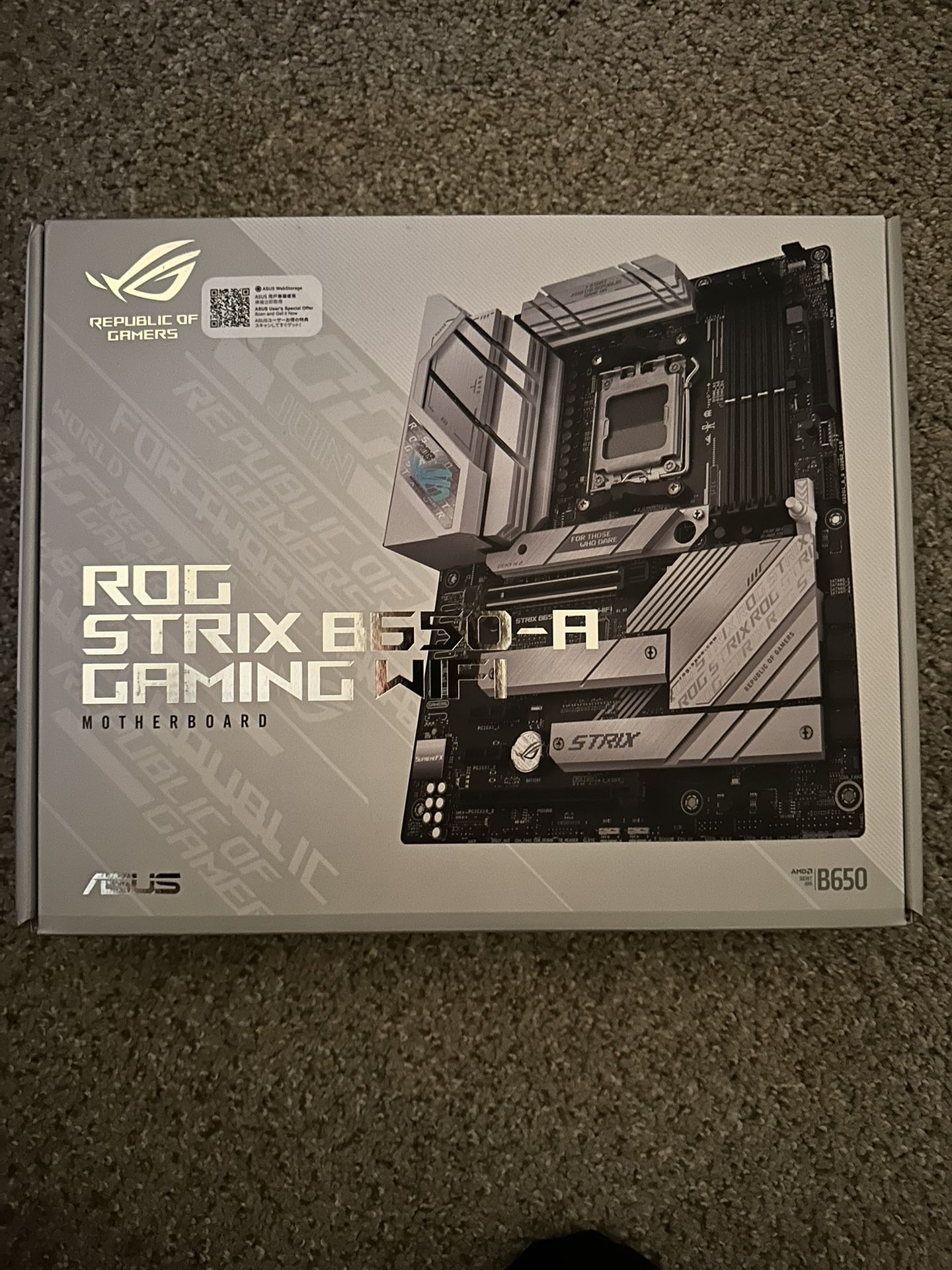 Asus ROG Strix B650-A Gaming WiFi Motherboard