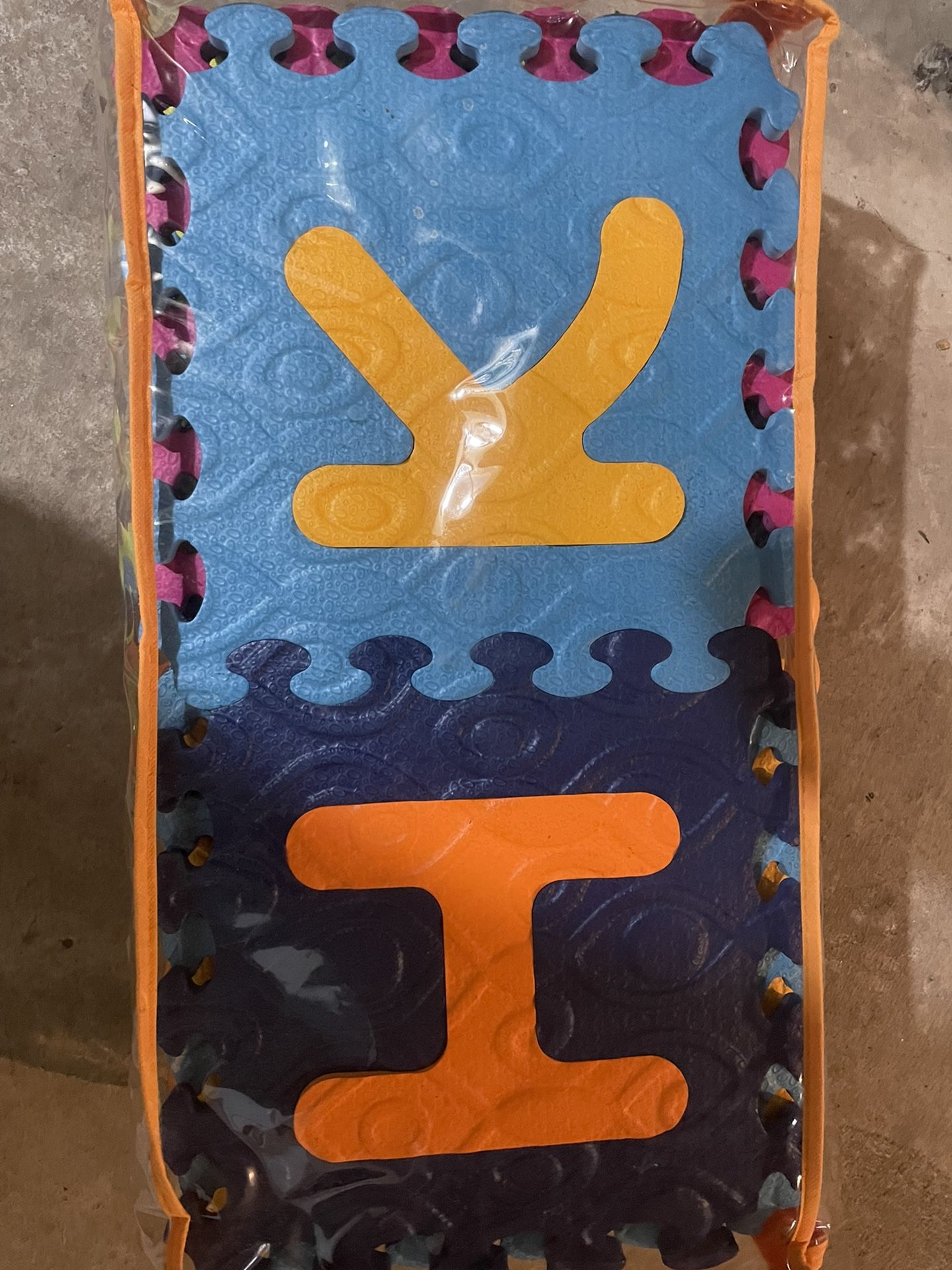 Foam Letter Floor Tiles $30 For The Set Must Go By 9/17
