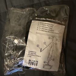 Brewzilla double pulley winch