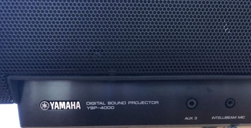 fe Mark tekst Yamaha YSP-4000 Hi-End Digital Sound Projector SoundBar for Sale in Lake  Elsinore, CA - OfferUp