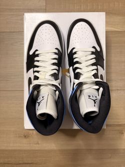 Jordan Air Jordan 1 Mid White Black UNC