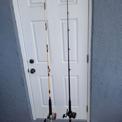 2X Deep Sea Rod And Reels Penn Senator And Tsunami  Alligator Rods