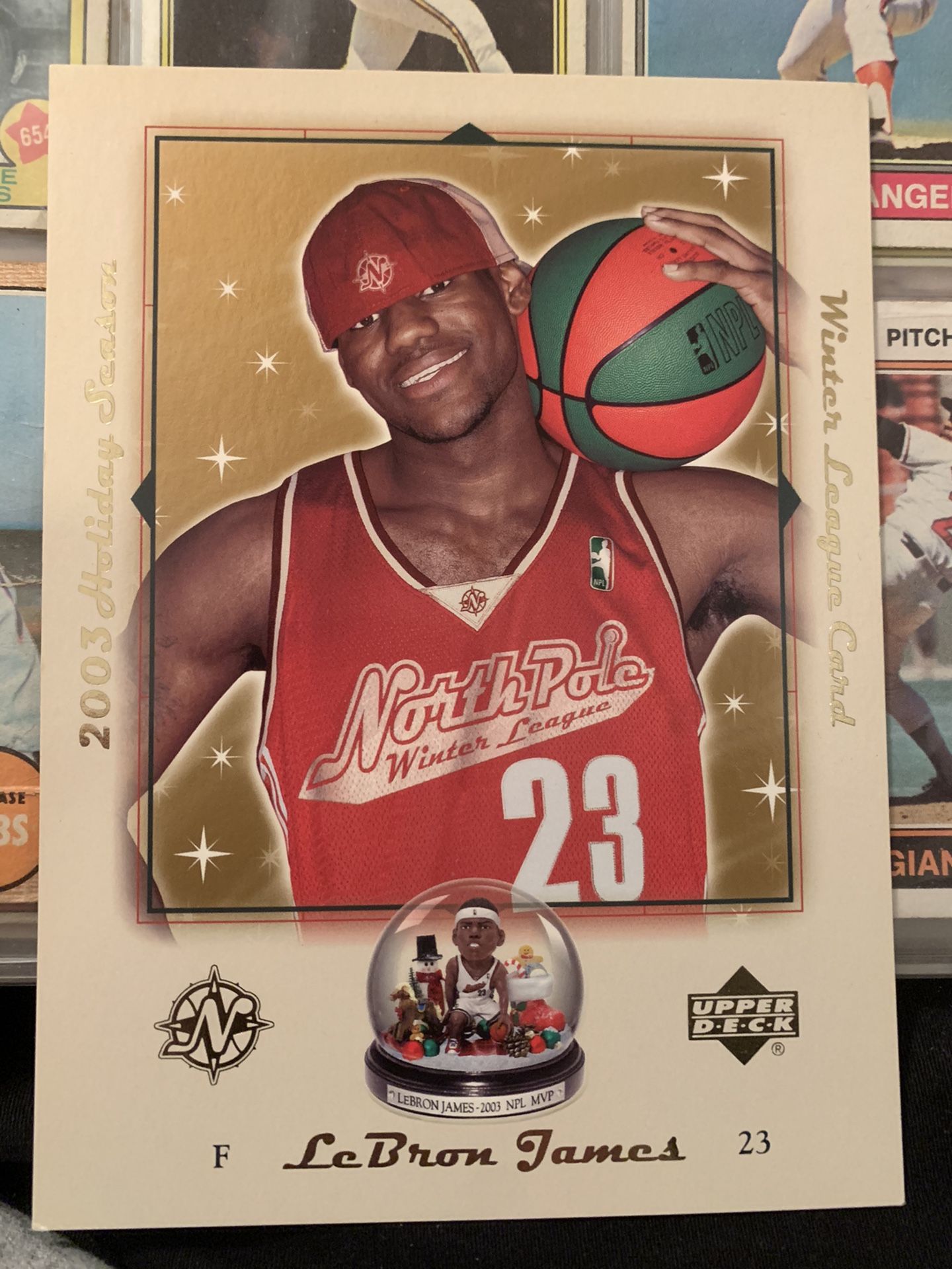 Lebron James rookie card