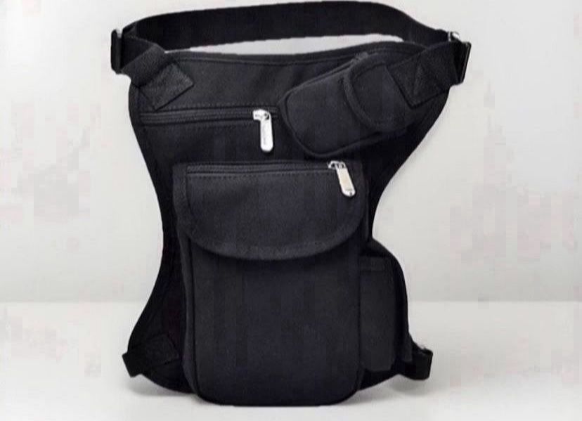 Black Side Pouch Leg