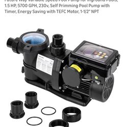 new 1.5HP pool Pump